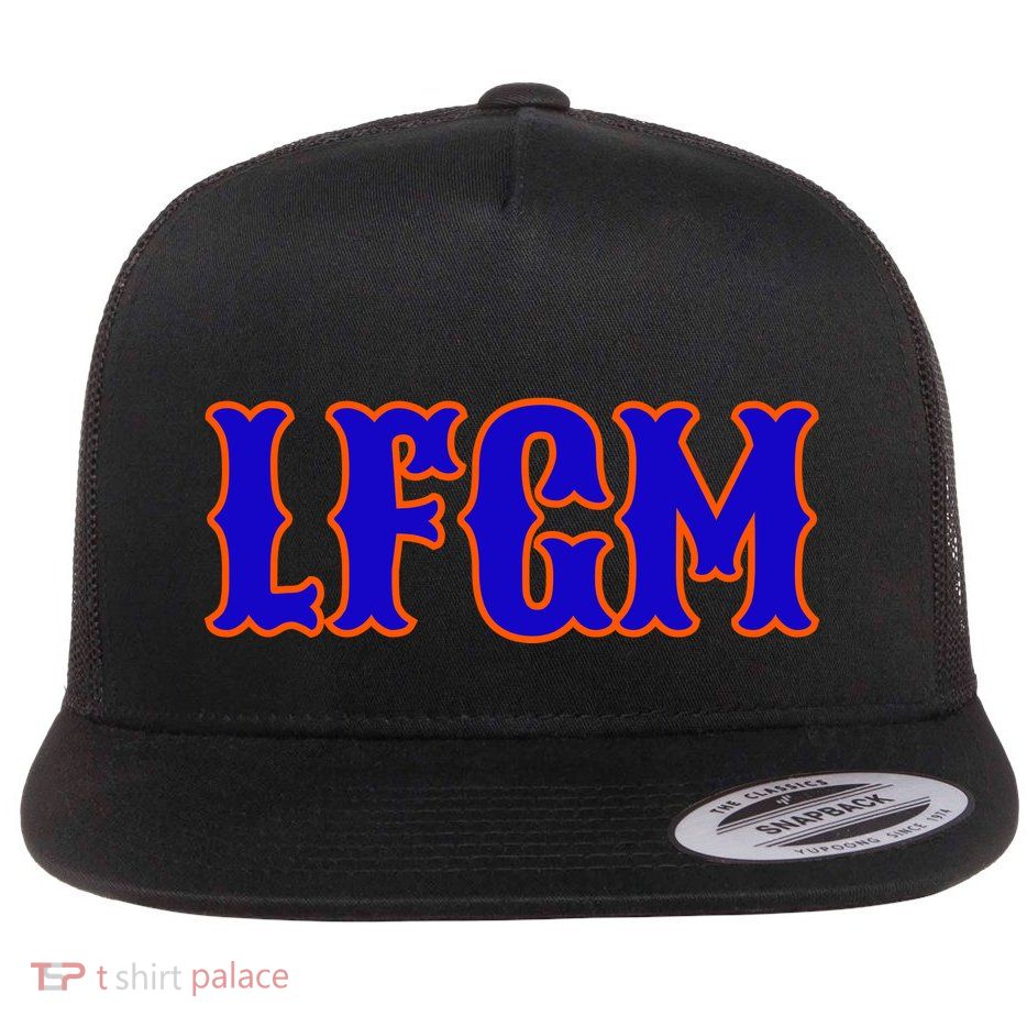 Lfgm | LetS Go Mets Flatbill Hat