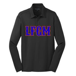 Lfgm | LetS Go Mets Silk Touch Performance Long Sleeve Polo