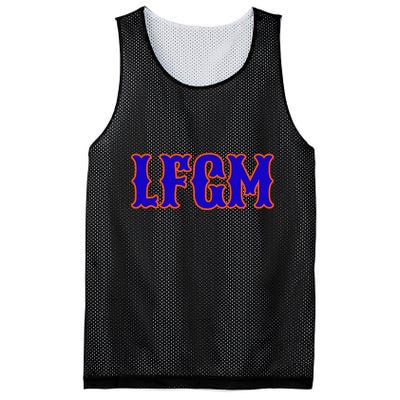 Lfgm | LetS Go Mets Mesh Reversible Basketball Jersey Tank