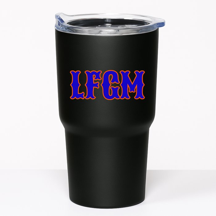 Lfgm | LetS Go Mets Tumbler