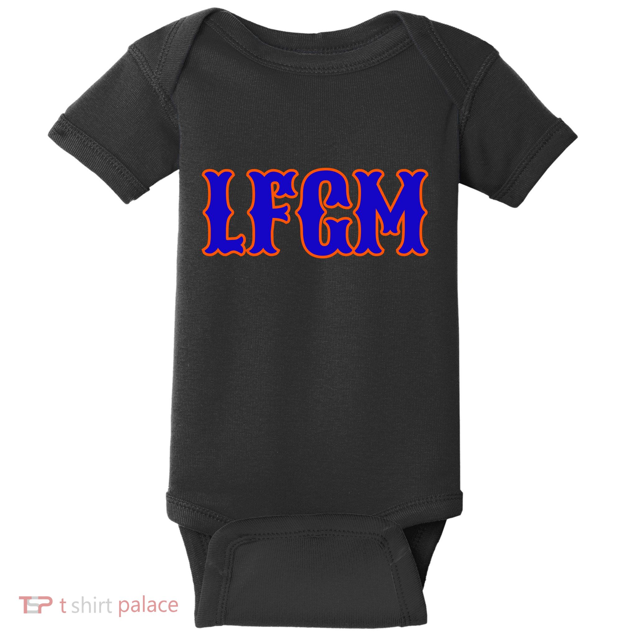 Lfgm | LetS Go Mets Baby Bodysuit