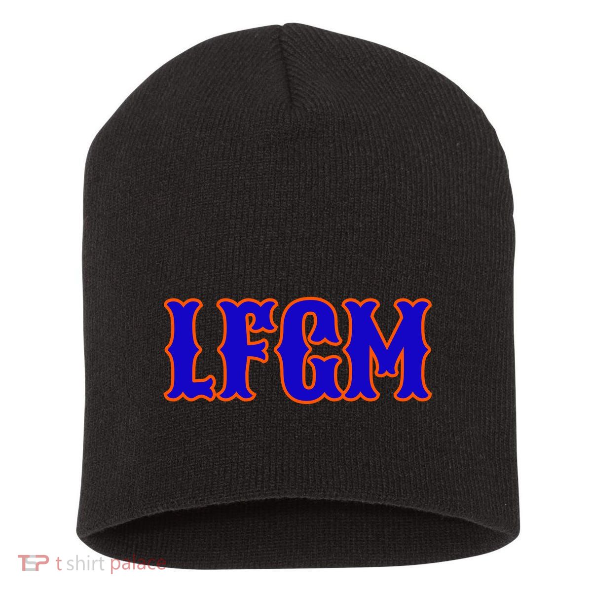 Lfgm | LetS Go Mets Short Acrylic Beanie