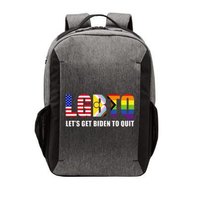 Lgbtq Lets Get Biden To Quite Vector Backpack