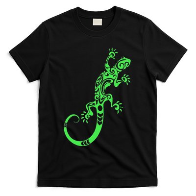 Lizard Lovers Gecko Lovers Art Deco Design T-Shirt