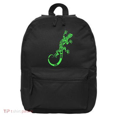 Lizard Lovers Gecko Lovers Art Deco Design 16 in Basic Backpack
