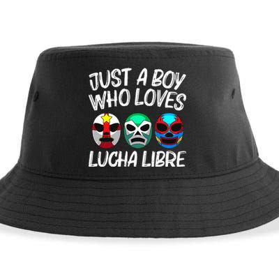 L.U.C.H.A L.I.B.R.E Gift Mexican Wrestling Mask Sustainable Bucket Hat