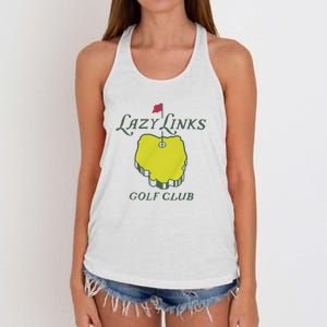 Lazy Links Golf Club Women's Knotted Racerback Tank