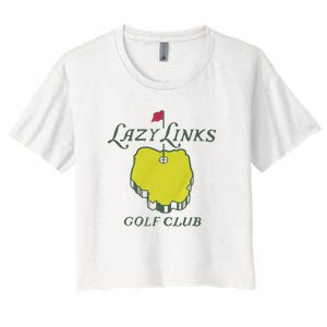 Lazy Links Golf Club Women's Crop Top Tee