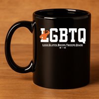 Lgbtq Legs Glutes Biceps Triceps Quads 11oz C Handle Ceramic Mug