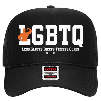 Lgbtq Legs Glutes Biceps Triceps Quads Trucker Hat