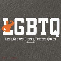 Lgbtq Legs Glutes Biceps Triceps Quads Cotton Canvas Backpack