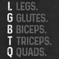 Lgbtq Legs Glutes Biceps Triceps Quads Gym Cool Comfort Performance Bucket Hat