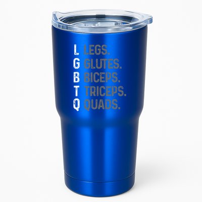 Lgbtq Legs Glutes Biceps Triceps Quads Gym Tumbler