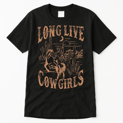 Long Live Howdy Rodeo Western Country Southern Cowgirls Tall T-Shirt