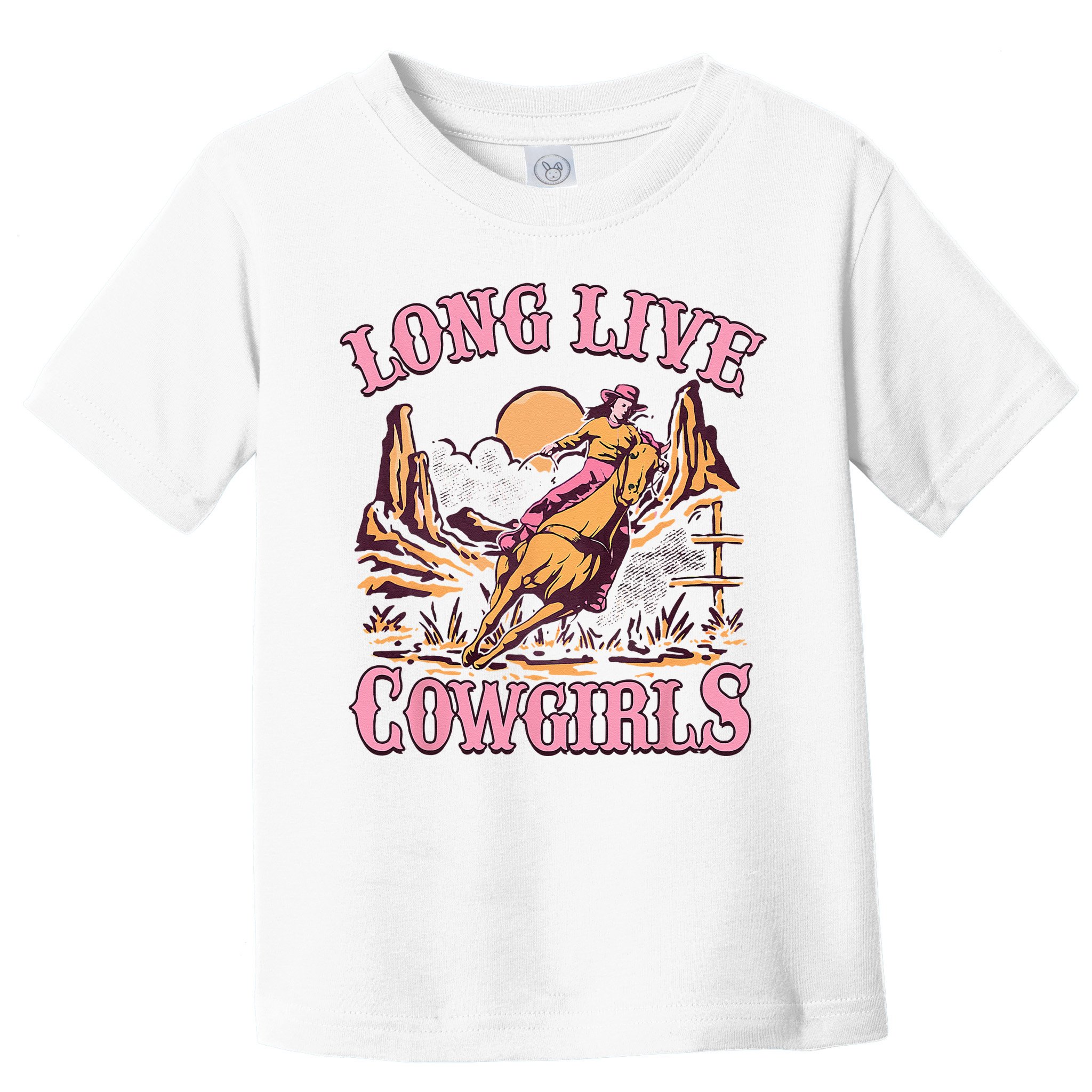 Long Live Howdy Rodeo Western Country Southern Cowgirls Toddler T-Shirt