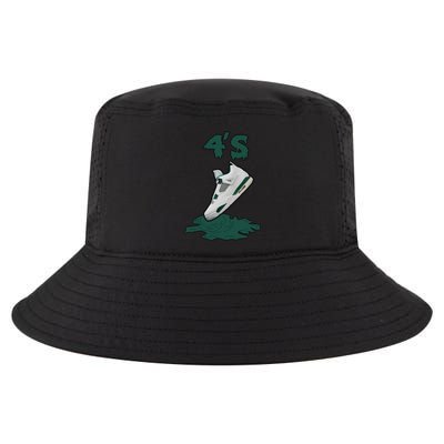 Lover Loser Hustles Dripping Matching Oxidized Green 4s Cool Comfort Performance Bucket Hat