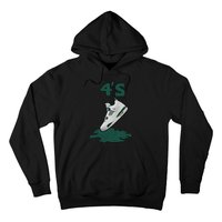 Lover Loser Hustles Dripping Matching Oxidized Green 4s Hoodie