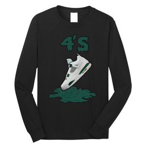 Lover Loser Hustles Dripping Matching Oxidized Green 4s Long Sleeve Shirt