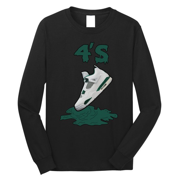 Lover Loser Hustles Dripping Matching Oxidized Green 4s Long Sleeve Shirt