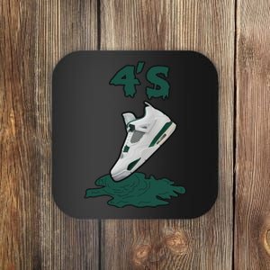 Lover Loser Hustles Dripping Matching Oxidized Green 4s Coaster