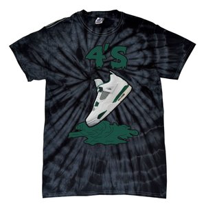 Lover Loser Hustles Dripping Matching Oxidized Green 4s Tie-Dye T-Shirt