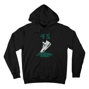 Lover Loser Hustles Dripping Matching Oxidized Green 4s Tall Hoodie