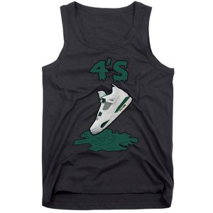 Lover Loser Hustles Dripping Matching Oxidized Green 4s Tank Top