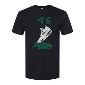 Lover Loser Hustles Dripping Matching Oxidized Green 4s Softstyle CVC T-Shirt