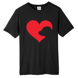 Labrador Love Heart For Women Girl Who Love Labrador Dogs Tall Fusion ChromaSoft Performance T-Shirt