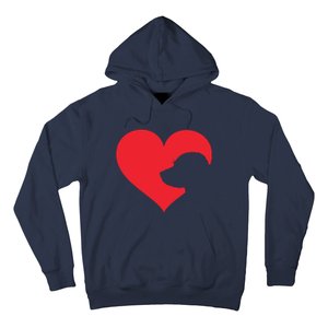 Labrador Love Heart For Women Girl Who Love Labrador Dogs Hoodie