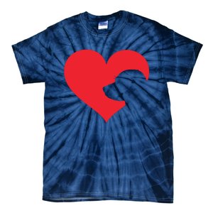 Labrador Love Heart For Women Girl Who Love Labrador Dogs Tie-Dye T-Shirt