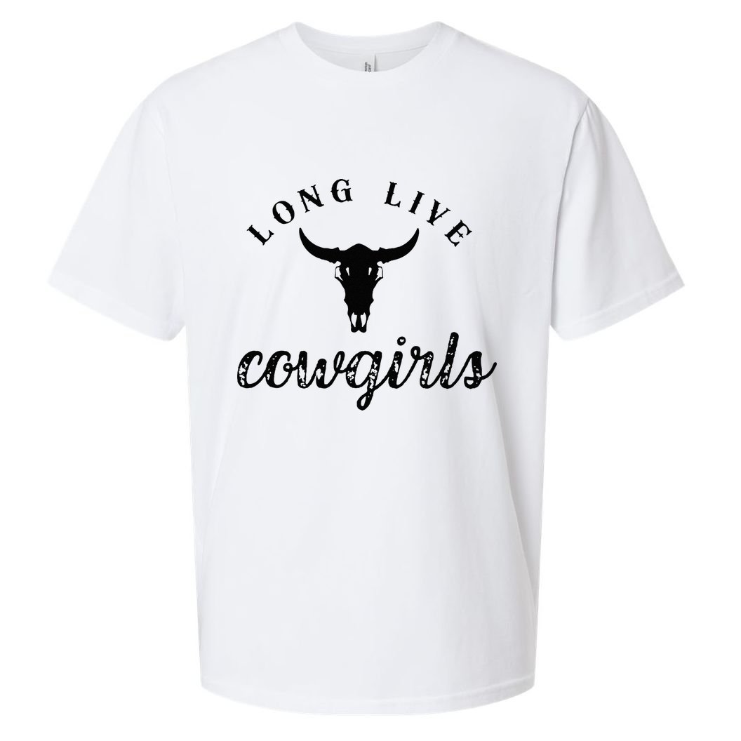 Long Live Howdy Rodeo Western Country Southern Cowgirls Sueded Cloud Jersey T-Shirt