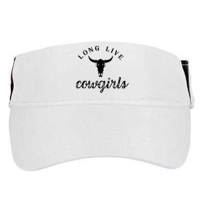 Long Live Howdy Rodeo Western Country Southern Cowgirls Adult Drive Performance Visor