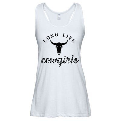 Long Live Howdy Rodeo Western Country Southern Cowgirls Ladies Essential Flowy Tank