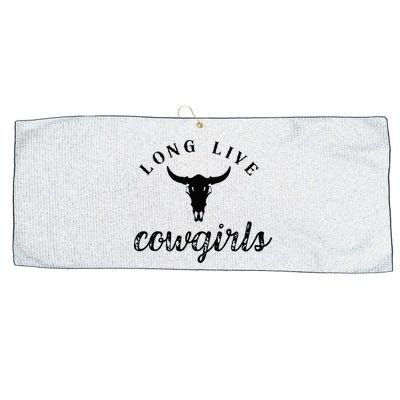 Long Live Howdy Rodeo Western Country Southern Cowgirls Large Microfiber Waffle Golf Towel