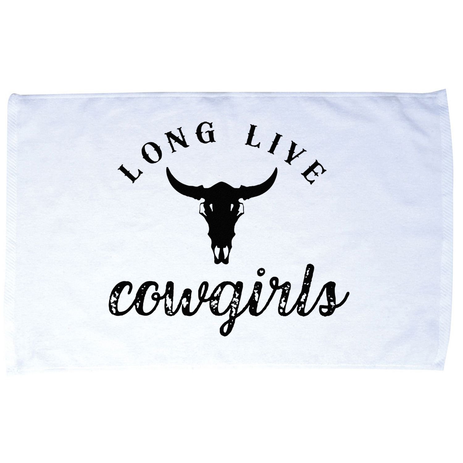 Long Live Howdy Rodeo Western Country Southern Cowgirls Microfiber Hand Towel