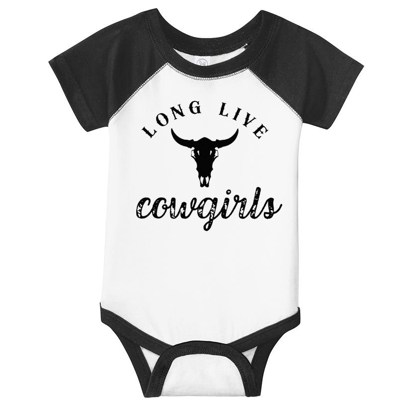 Long Live Howdy Rodeo Western Country Southern Cowgirls Infant Baby Jersey Bodysuit
