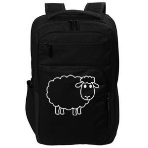 Laughing Lamb Hilarious Outsider Sheep Impact Tech Backpack