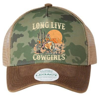 Long Live Howdy Rodeo Western Country Funny Cow Graphic Gift Legacy Tie Dye Trucker Hat