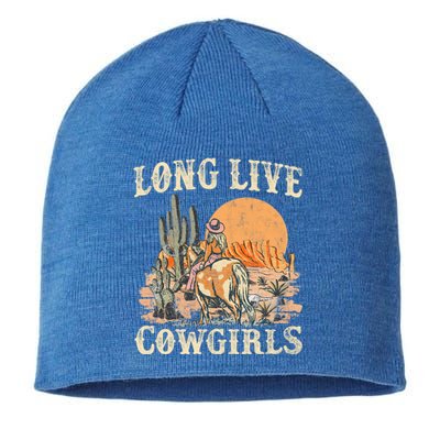 Long Live Howdy Rodeo Western Country Funny Cow Graphic Gift Sustainable Beanie