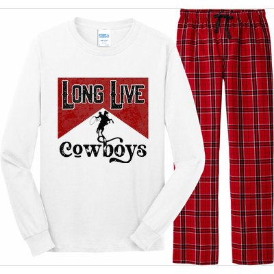 Long Live Howdy Rodeo Western Country Southern Cowboys Long Sleeve Pajama Set