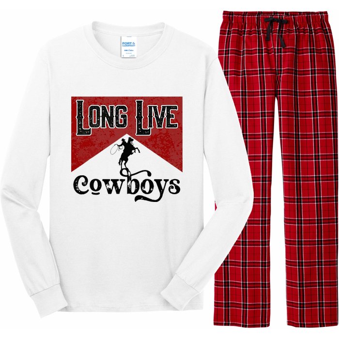 Long Live Howdy Rodeo Western Country Southern Cowboys Long Sleeve Pajama Set