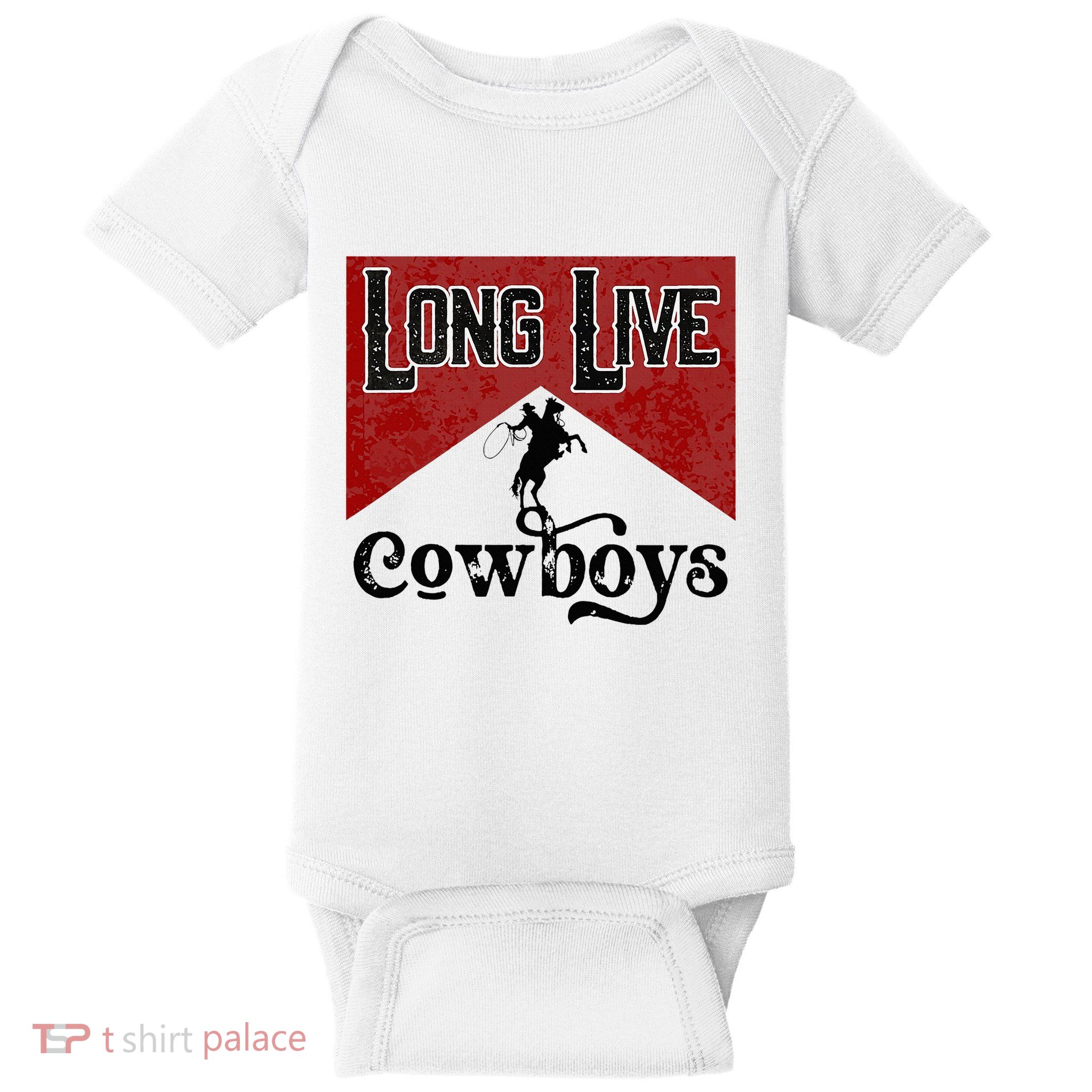 Long Live Howdy Rodeo Western Country Southern Cowboys Baby Bodysuit