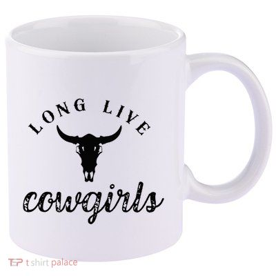 Long Live Howdy Rodeo Western Country Southern 11oz C Handle Ceramic Mug