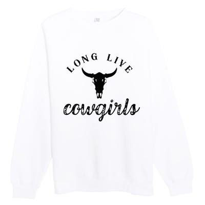 Long Live Howdy Rodeo Western Country Southern Premium Crewneck Sweatshirt