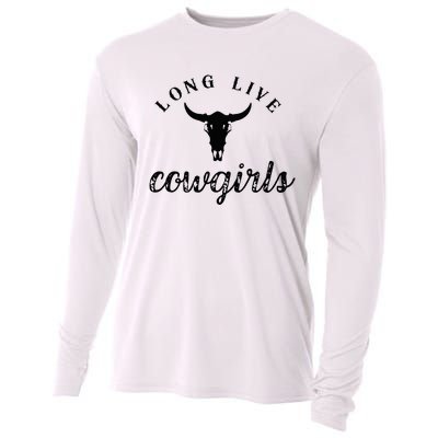 Long Live Howdy Rodeo Western Country Southern Cooling Performance Long Sleeve Crew