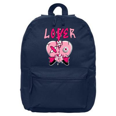 Loser Lover Heart Dripping Low Triple Pink Matching 16 in Basic Backpack