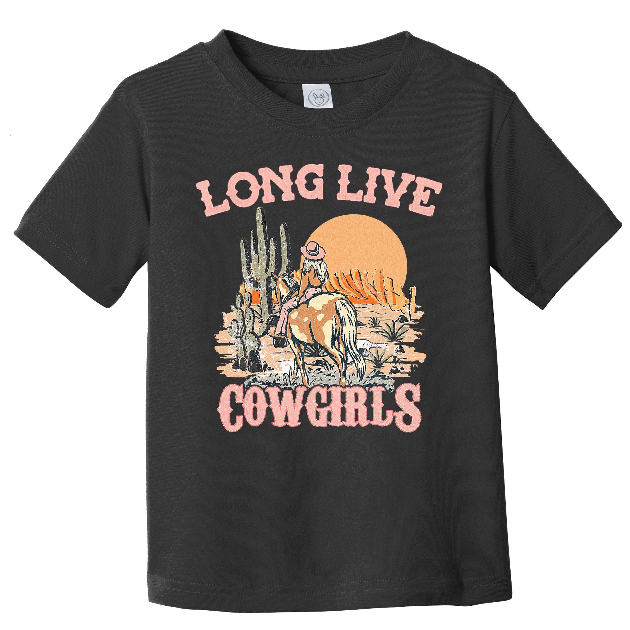 Long Live Howdy Rodeo Western Country Southern Cowgirls Toddler T-Shirt