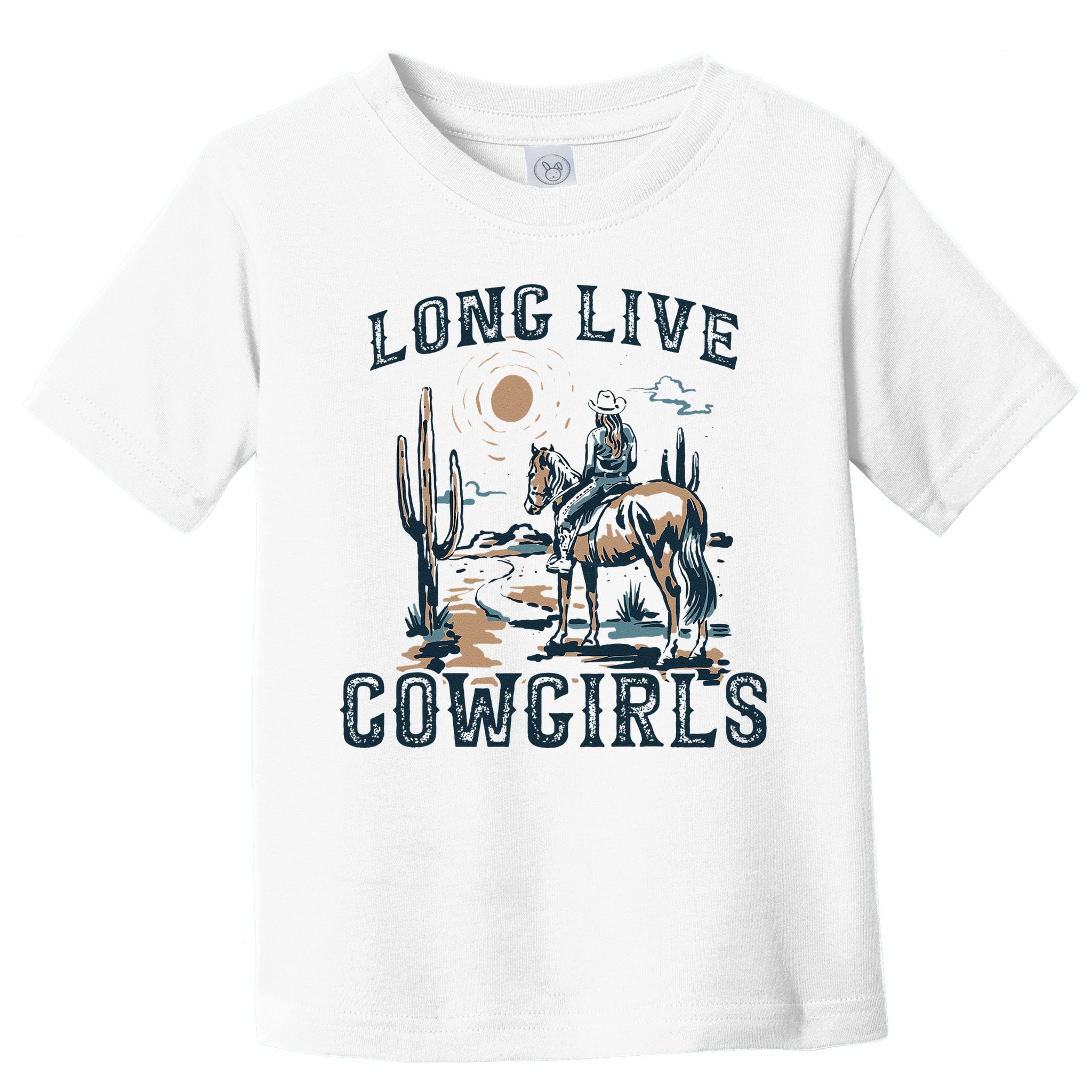 Long Live Howdy Rodeo Western Country Southern Cowgirls Toddler T-Shirt