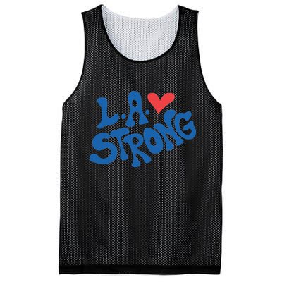 Love La Heart Los Angeles Strong Supportive Mesh Reversible Basketball Jersey Tank